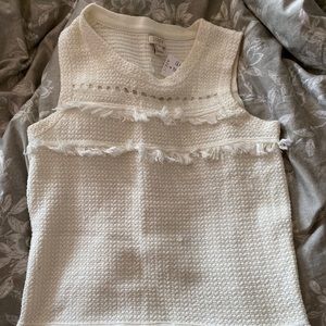 Jcrew knit sleeveless top